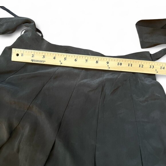 L’AGENCE x Ron Herman Silk Maxi Slit Skirt Black Size 4, NWT - Picture 11 of 13